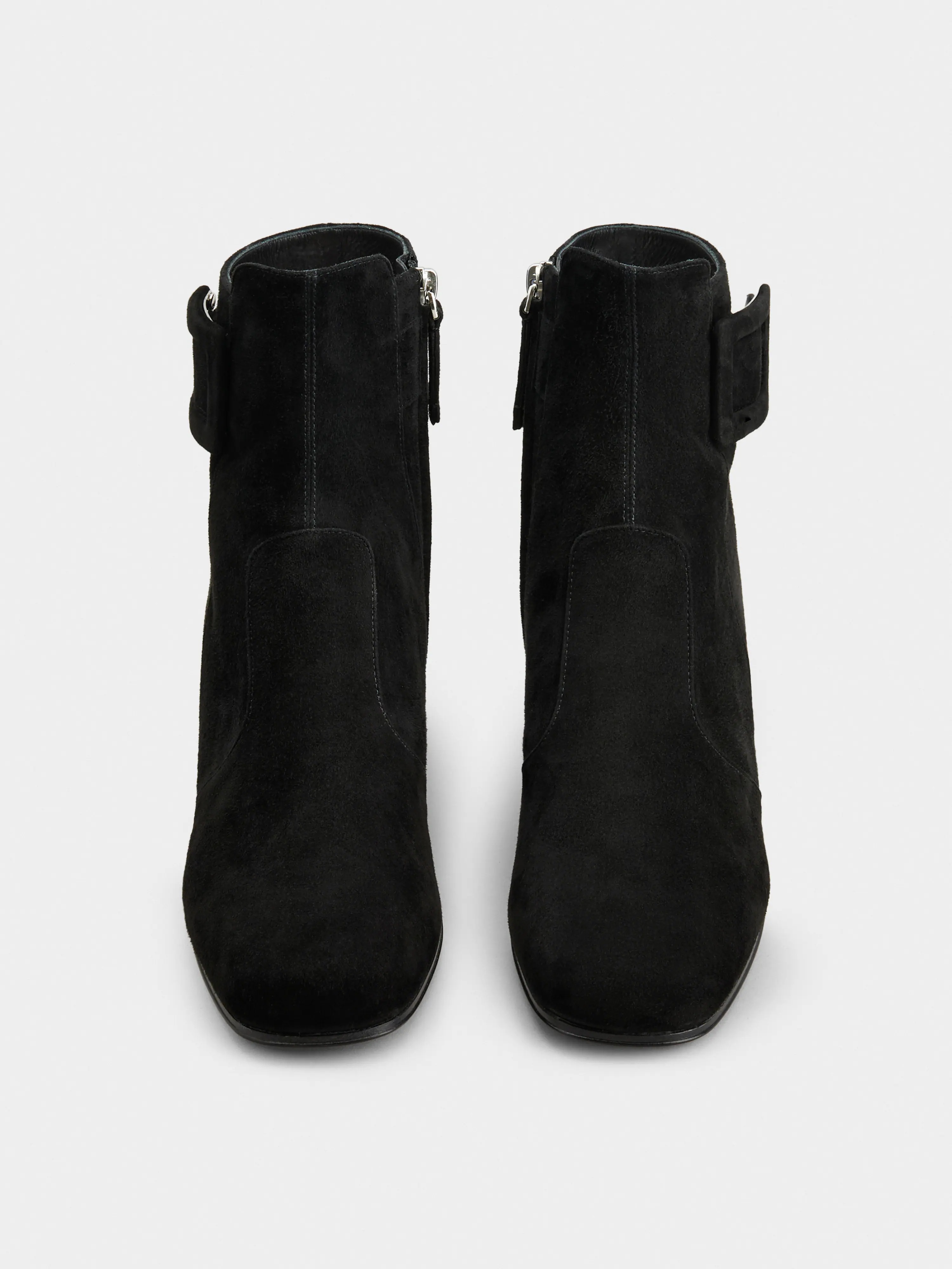 Très Vivier Booties in suede - 7
