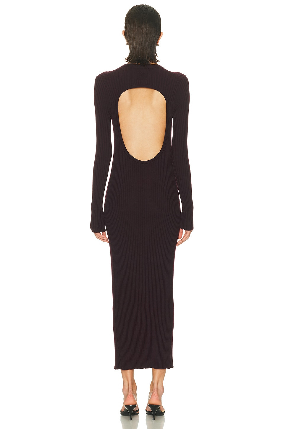 Open Back Dress - 4