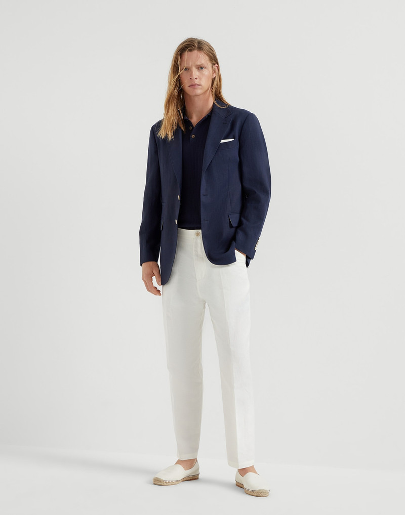 Linen deconstructed blazer 5