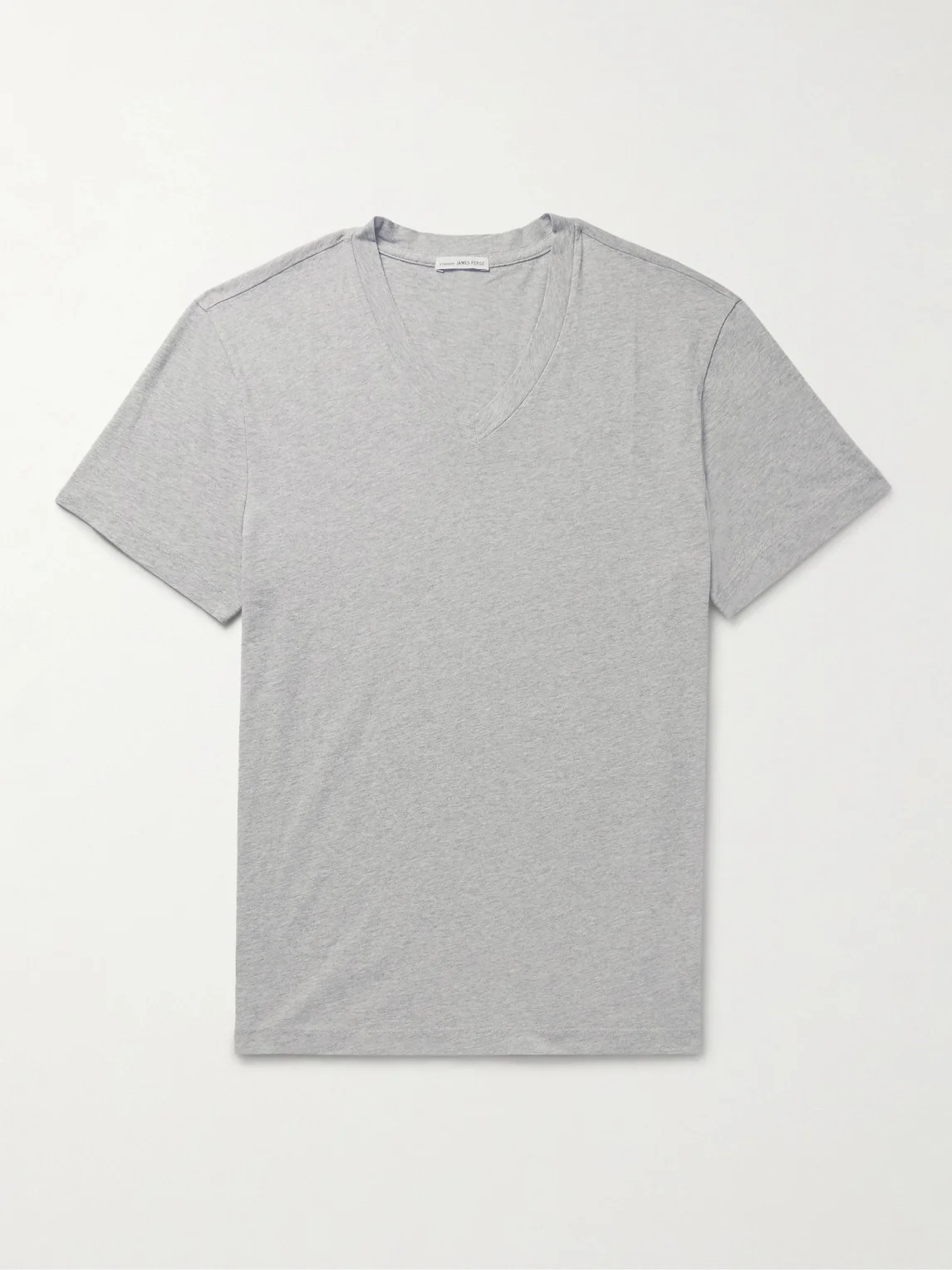 Mélange Combed Cotton-Jersey T-Shirt - 1