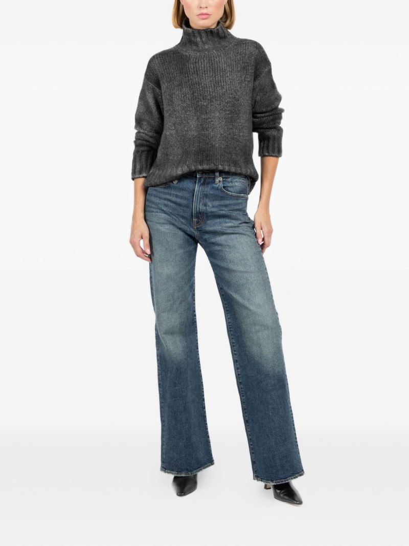 Avant Toi mock-neck ribbed knit sweater outlook