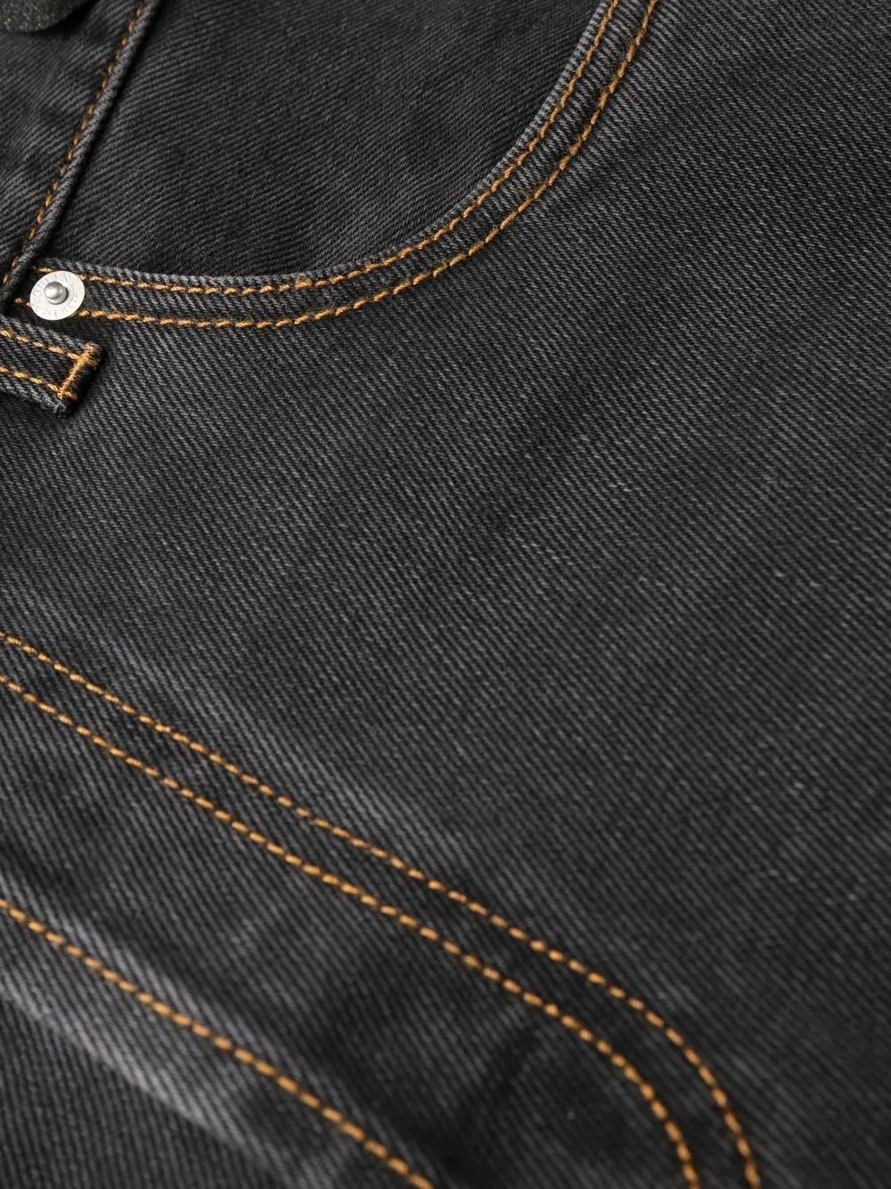 side stripe straight-leg jeans - 13