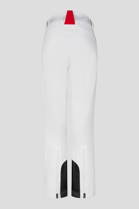 Maddy Ski pants in White/Red - 7