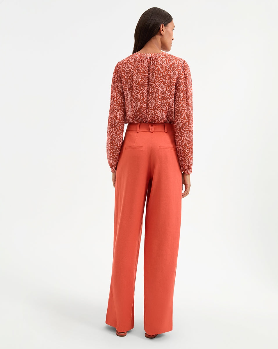 ASHLYNN SILK TOP - 6