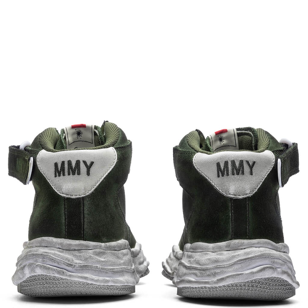 WAYNE BRUSHED SUEDE HIGH - GREEN - 4