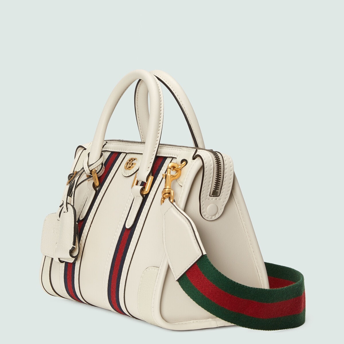 GUCCI Small top handle bag with Double G | REVERSIBLE