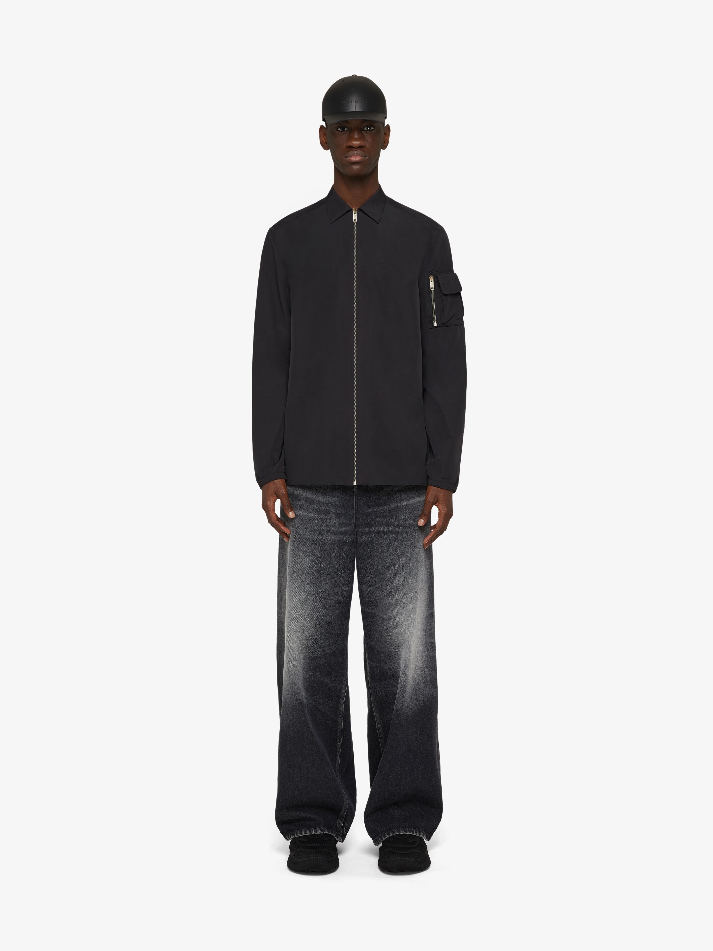 MULTIPOCKETS SHIRT IN TECHNICAL COTTON - 2