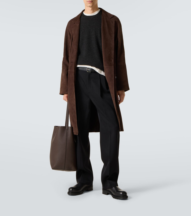 The Row N/S Park Large leather tote bag outlook