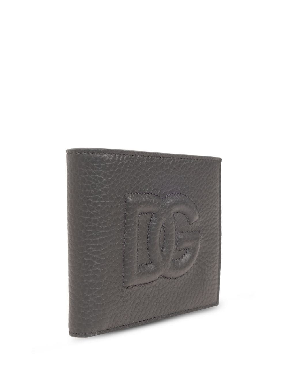 logo-embossed leather wallet - 4