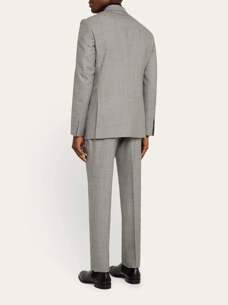 TOM FORD Men's Shelton Sharkskin Slim-Fit Suit outlook