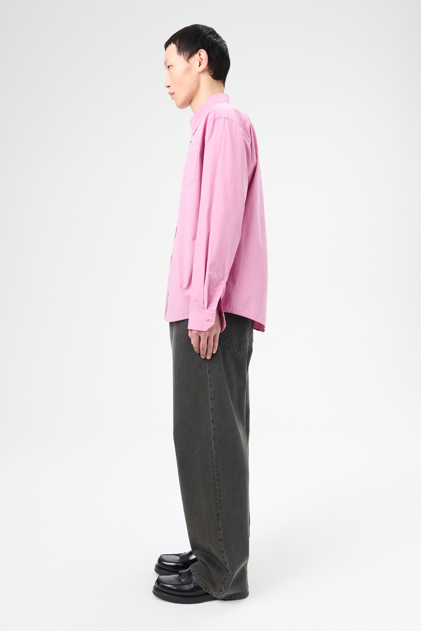 Beyond Bd Shirt Duchess Pink Organic Poplin - 4