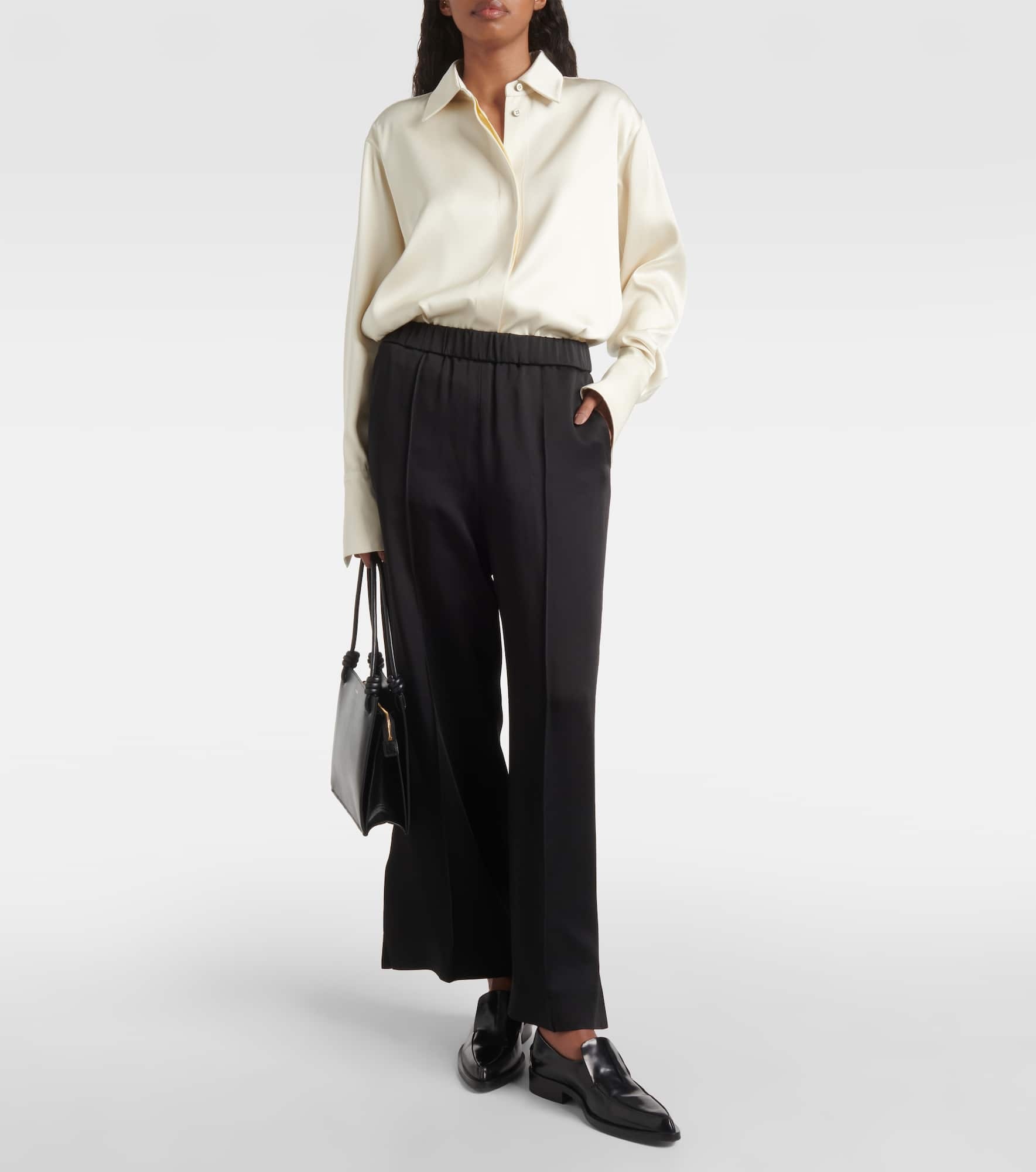 High-rise straight pants - 2