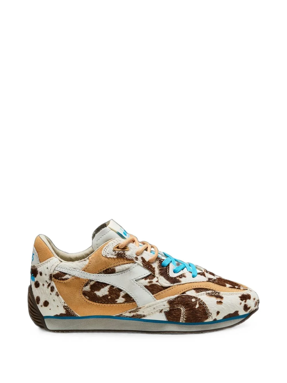 Heritage cow-print sneakers - 1