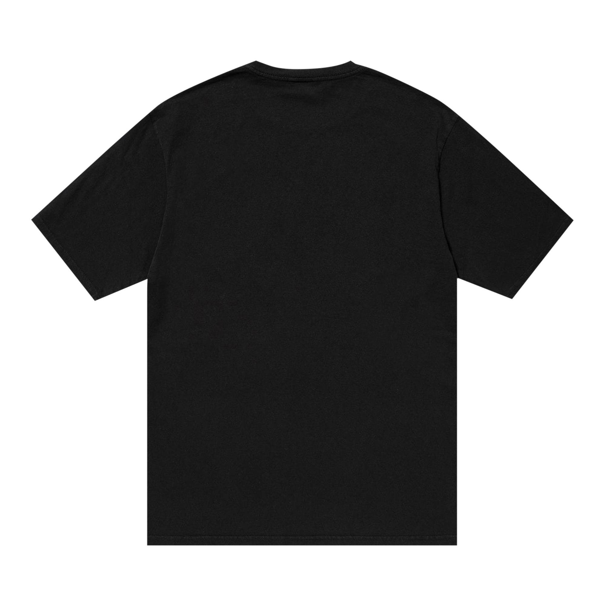 ★関税込★STUSSY★SMALL STOCK LS TEE PIGMENT DYED★BLACK Stüssy: Men's Small Stock Pig. Dyed Ls Tee (Black) | DSMNY E