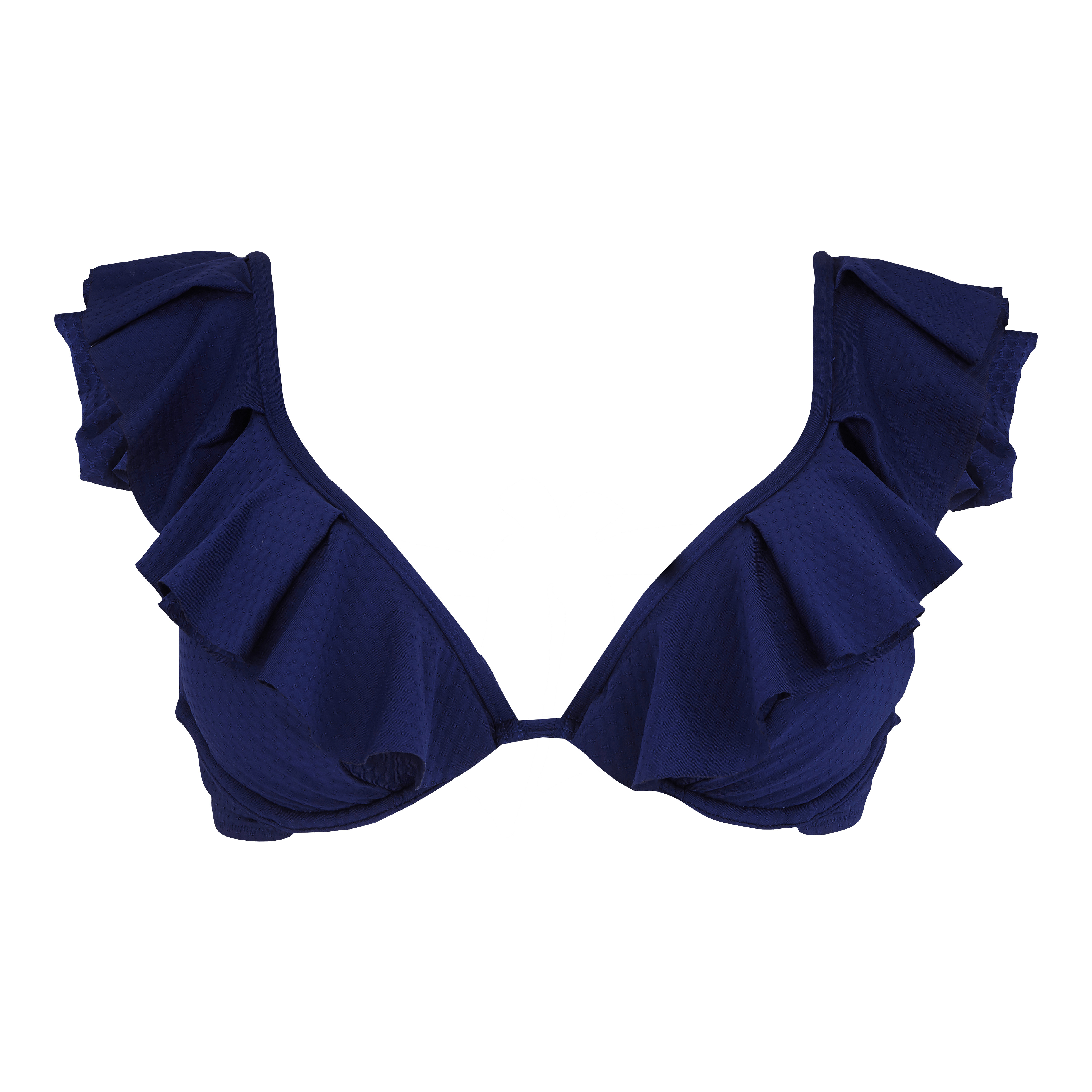 Women Halter Bikini Top Plumetis - 1
