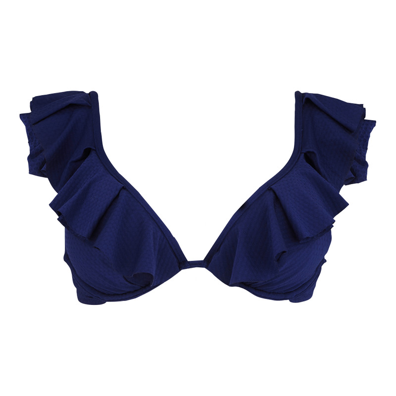 Women Halter Bikini Top Plumetis 1