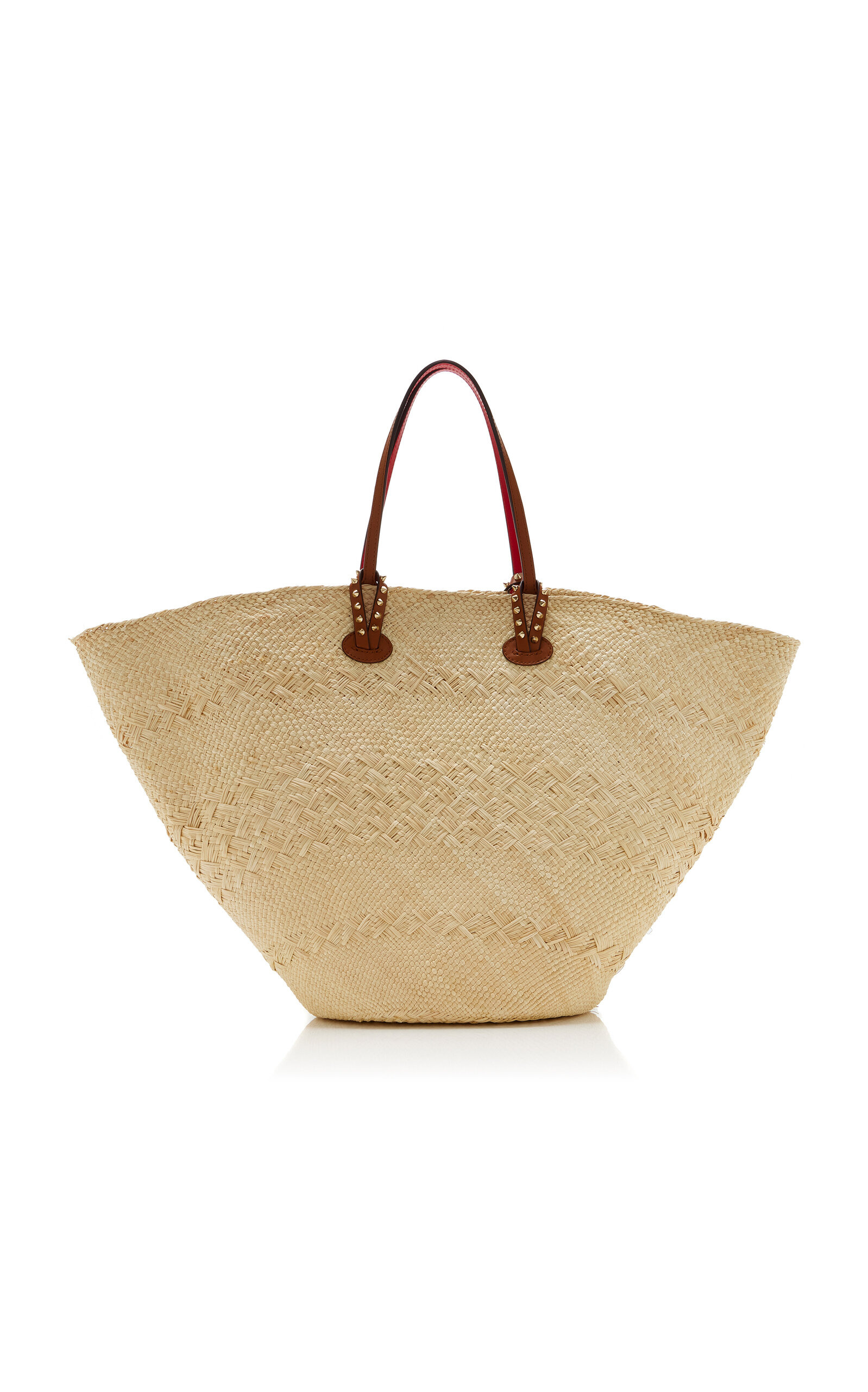 Cabata Large Raffia Basket Bag neutral - 4