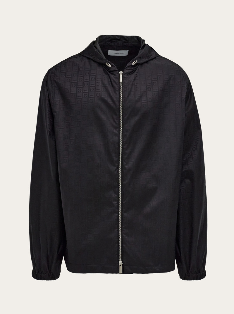 Windbreaker with Ferragamo Monogram 1
