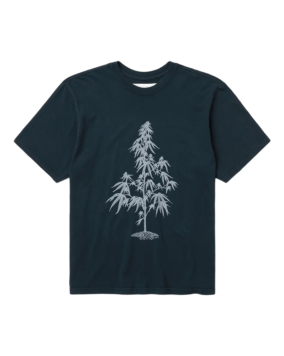 Away Go Trouble T-Shirt Washed Black - 1