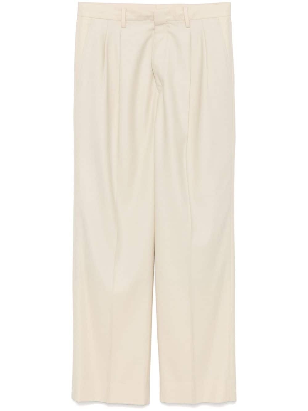 wool trousers - 1