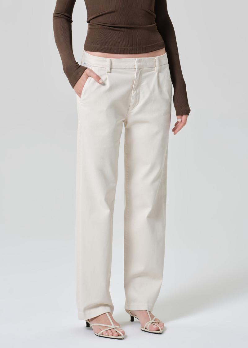Mallory Trouser In Plaster 5