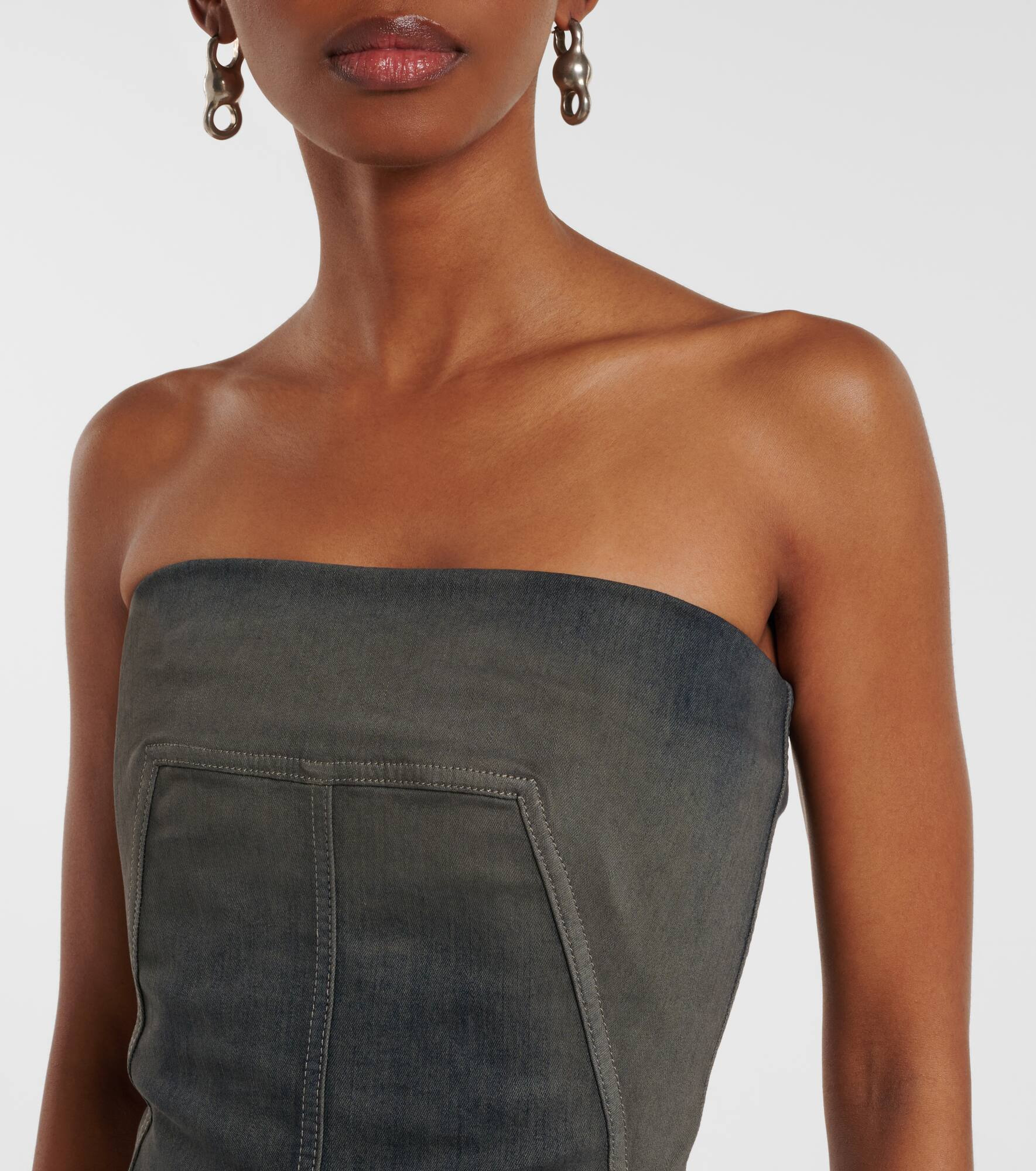Denim corset - 4