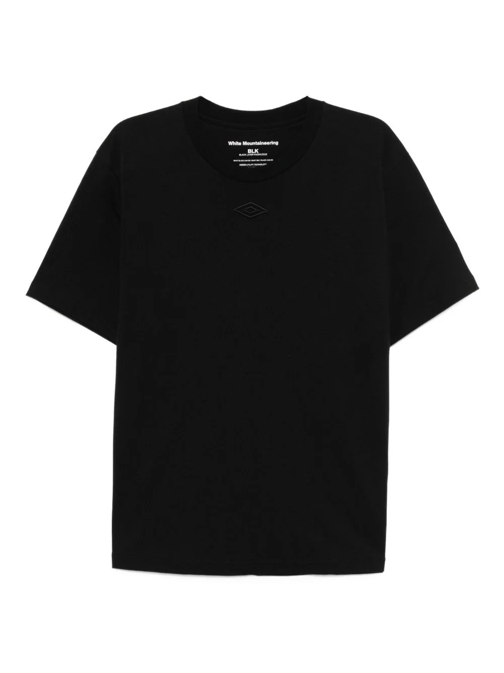 embroidered-logo T-shirt - 1