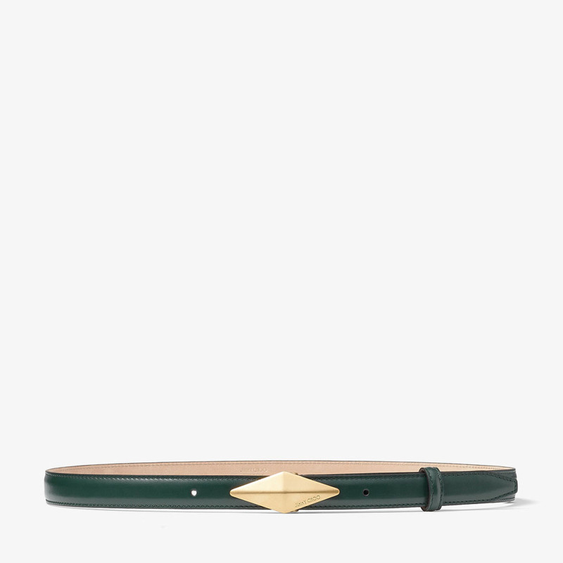 Diamond Clasp Belt
Dark Green Calf Leather Clasp Belt 1
