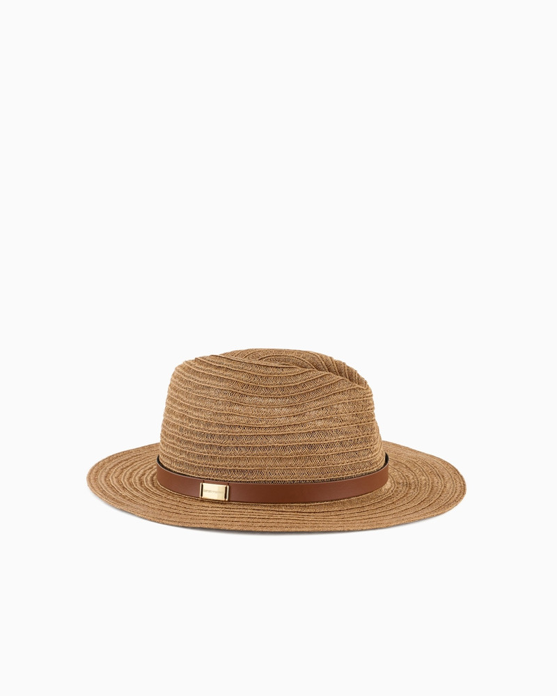 BRAIDED HEMP HAT WITH BAND 1