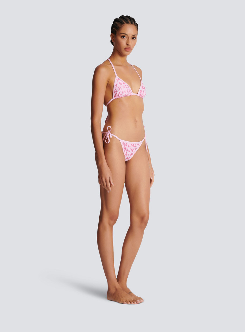 Balmain triangle bikini 3