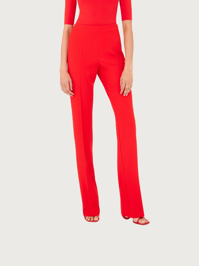 FERRAGAMO Straight cut pleated trouser outlook