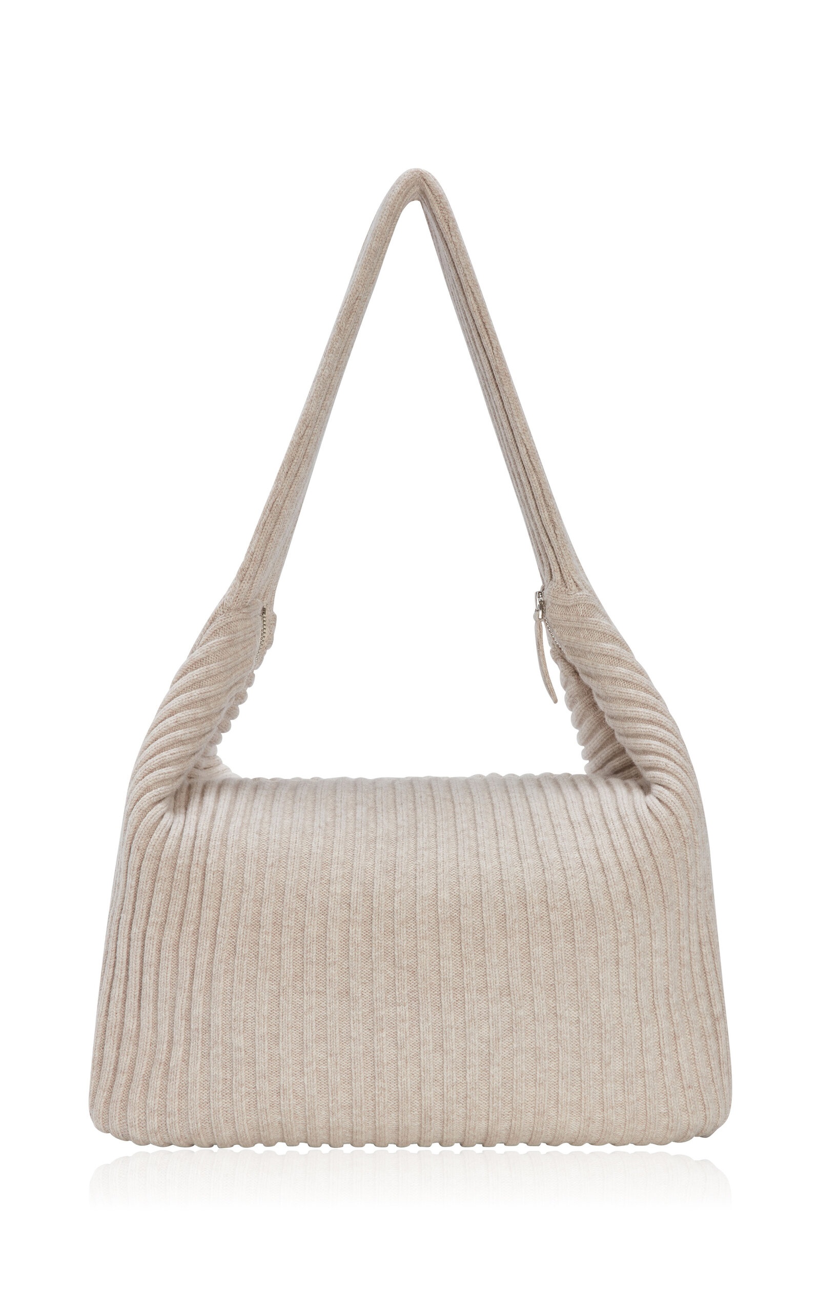 Luna Large Wool Crossbody Bag neutral - 1