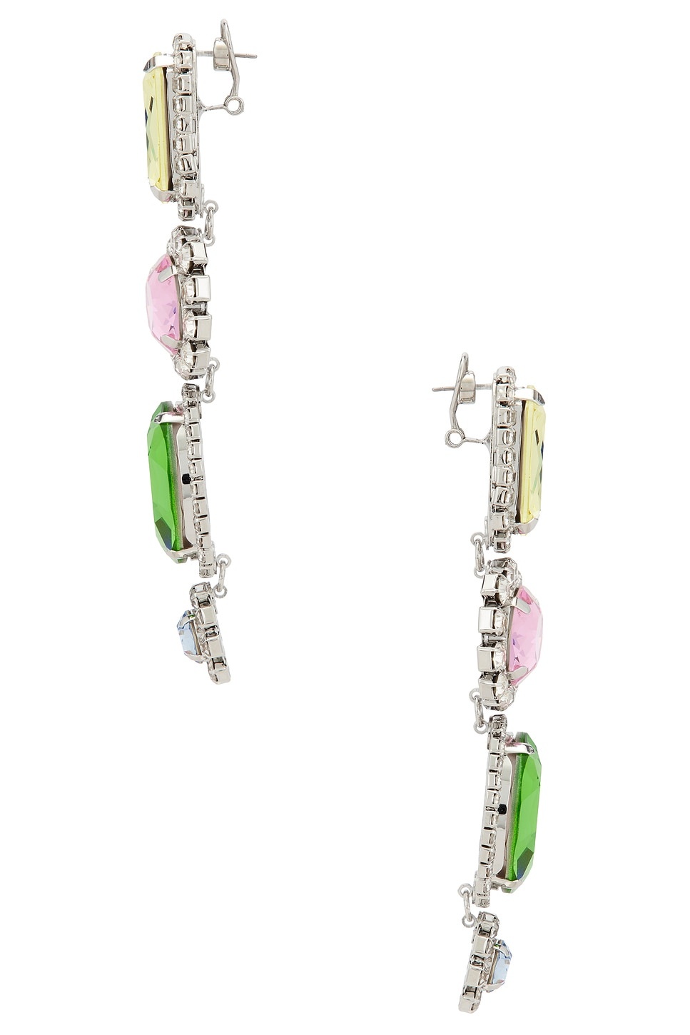 Crystal Drop Earrings - 2