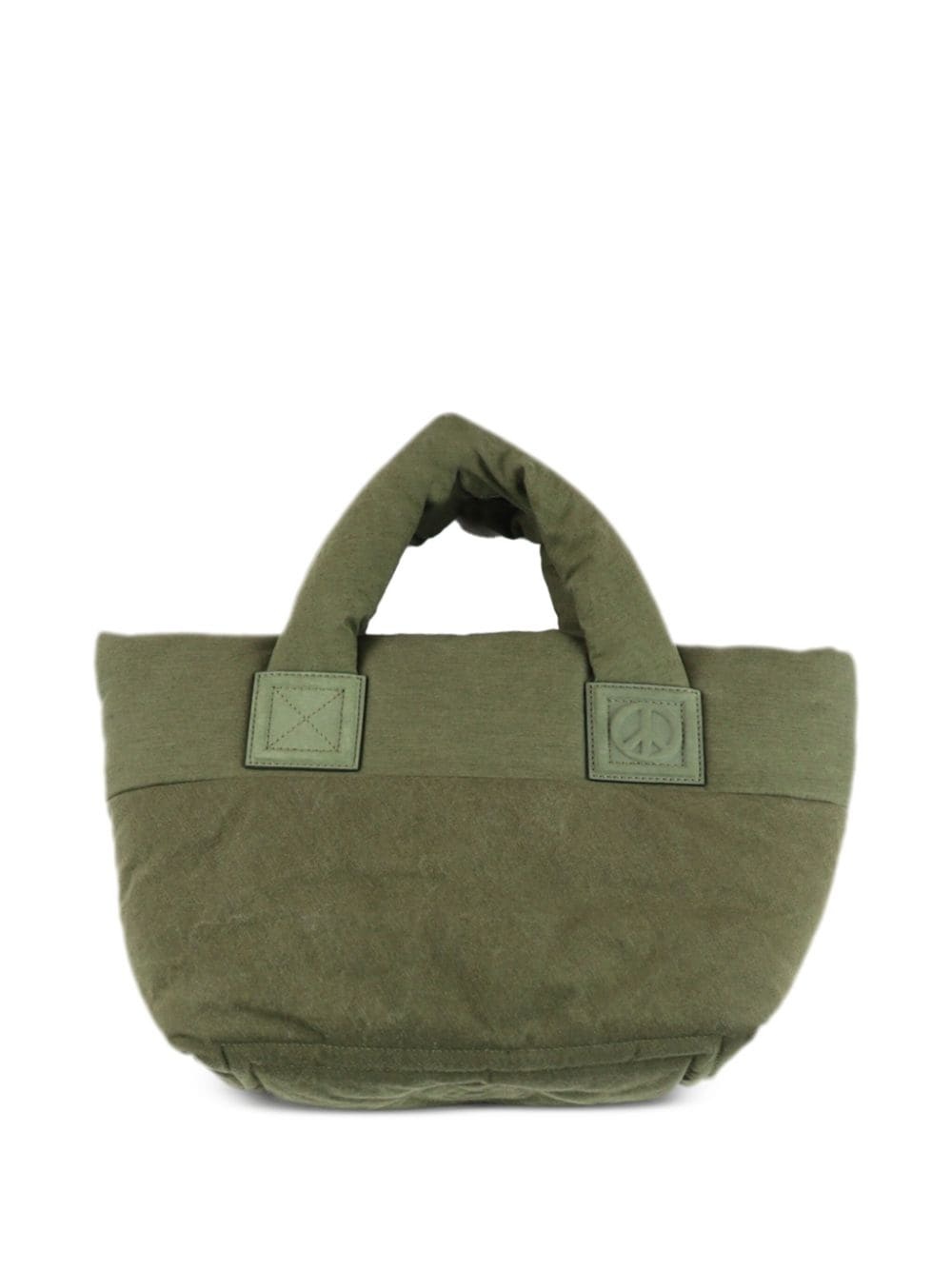engraved-detailing tote bag - 2