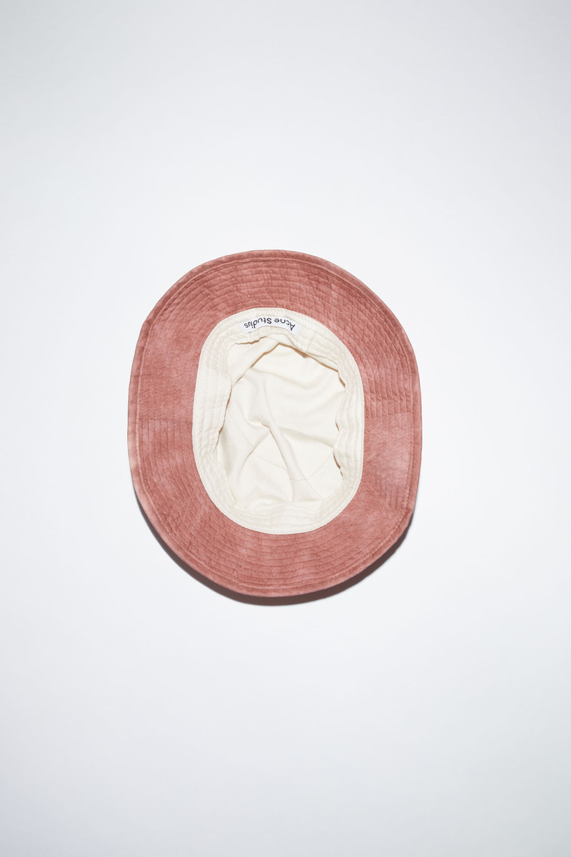 Acne Studios Tie-dye bucket hat - Old pink outlook