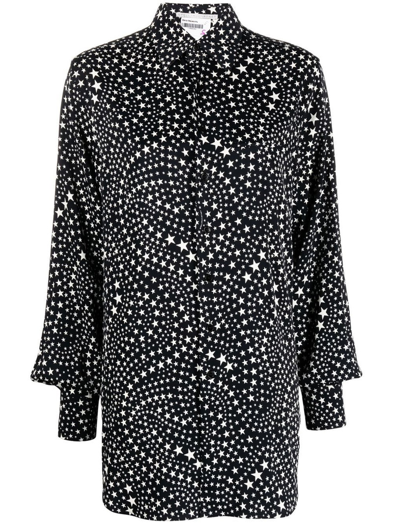 star-print long-sleeve shirt 1