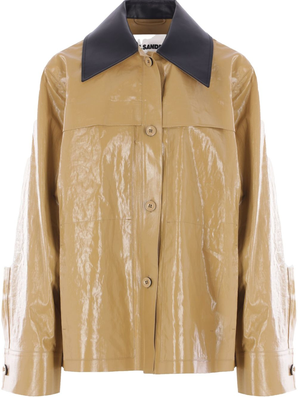 Jil Sander Women Waxed Jacket - 1