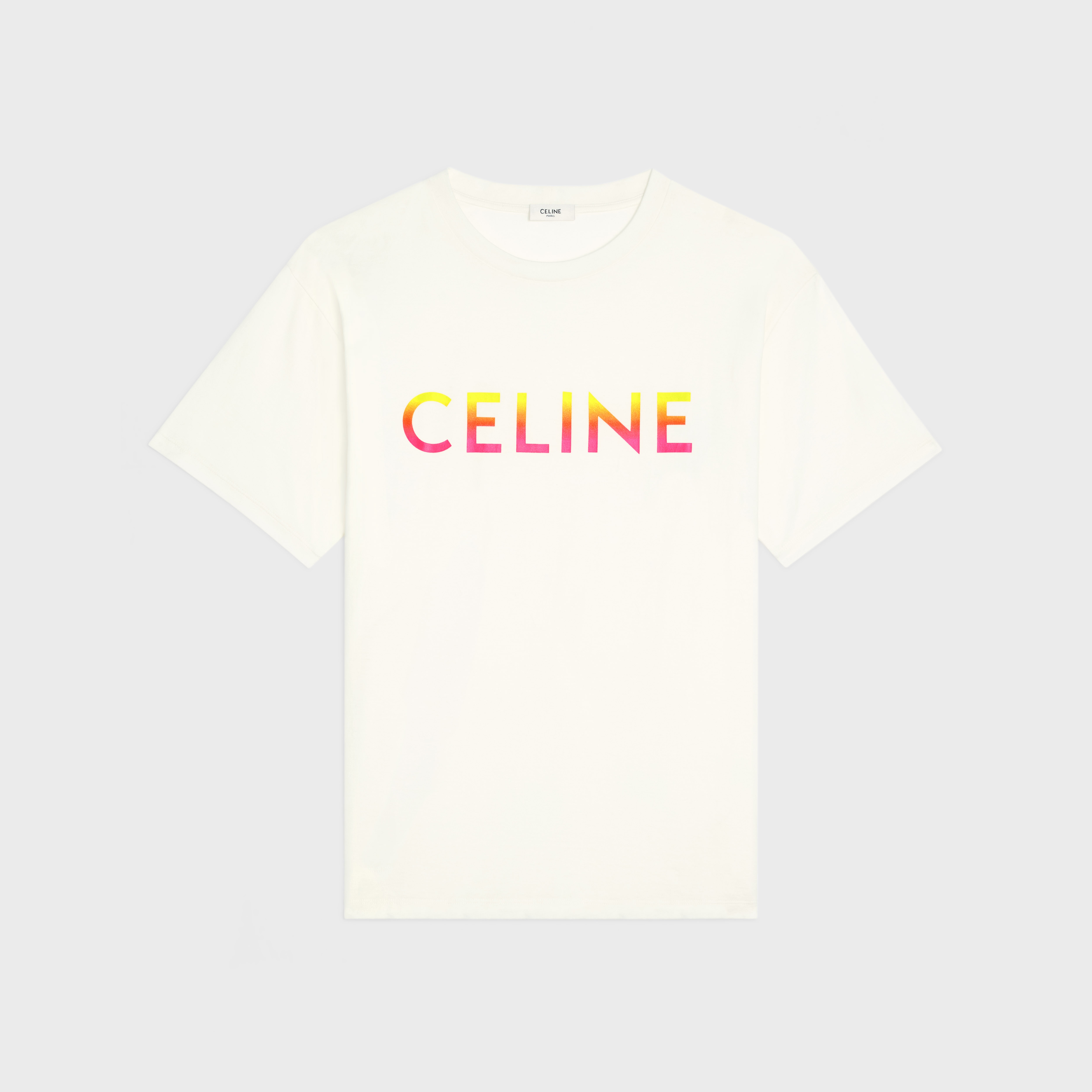 LOOSE CELINE T-SHIRT IN COTTON JERSEY - 1