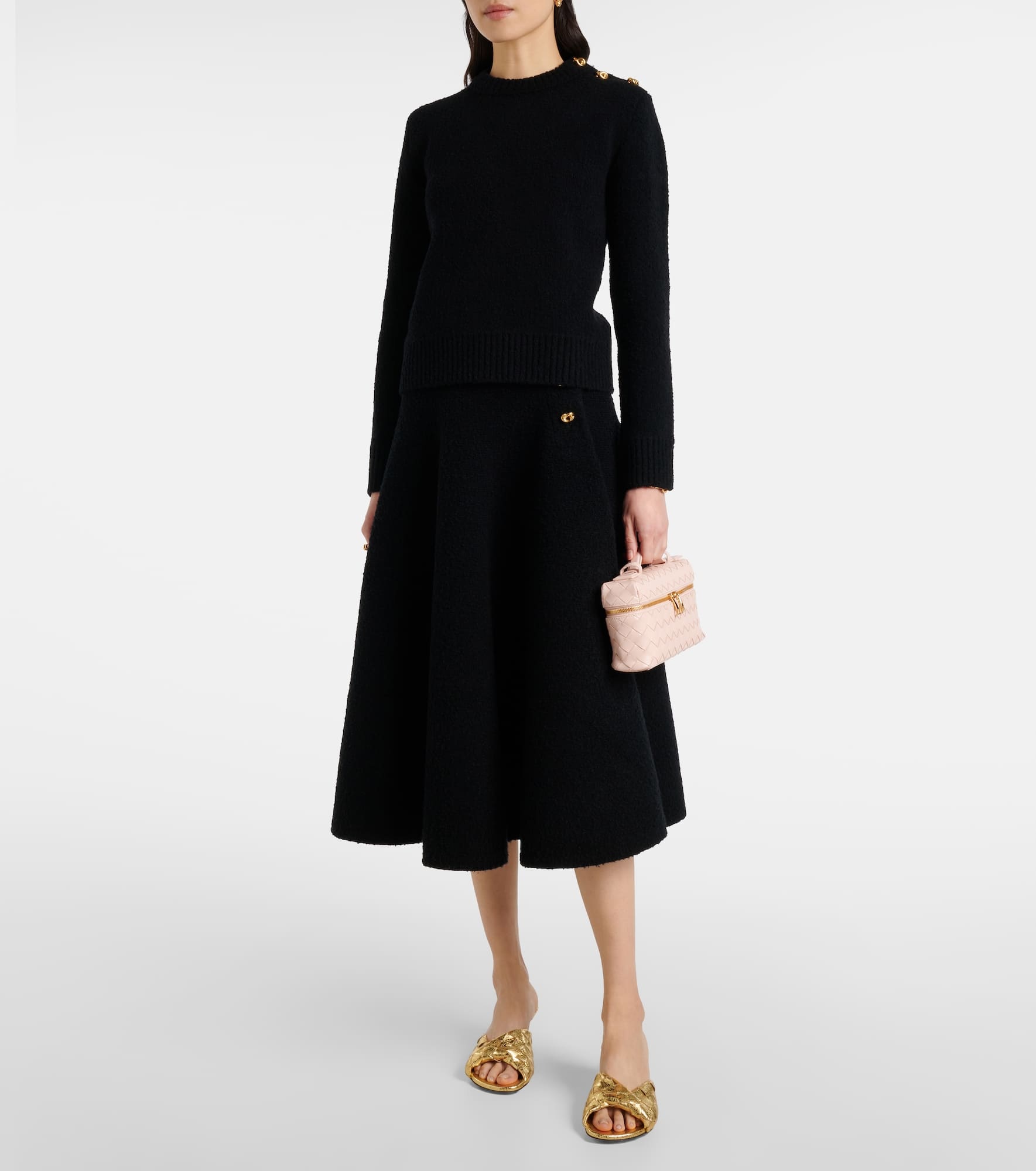 Wool midi skirt - 2