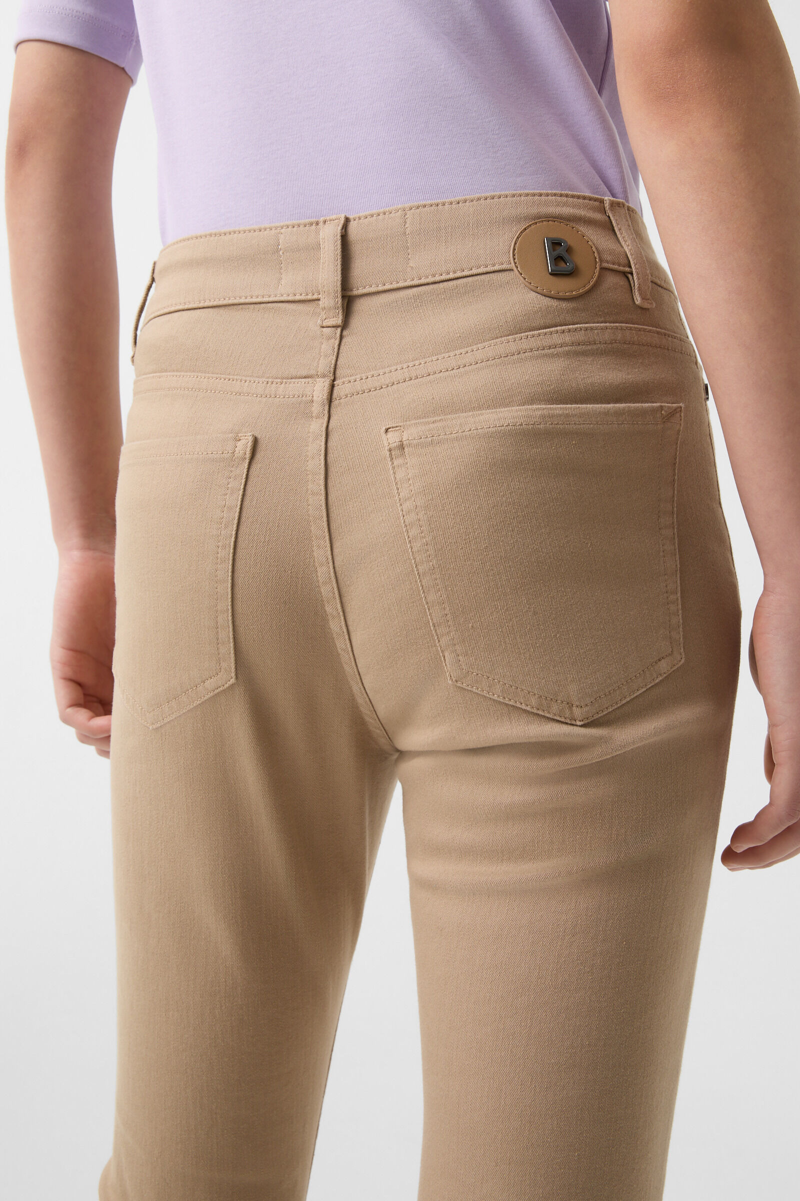 Slim fit jeans Julie in Caramel - 5