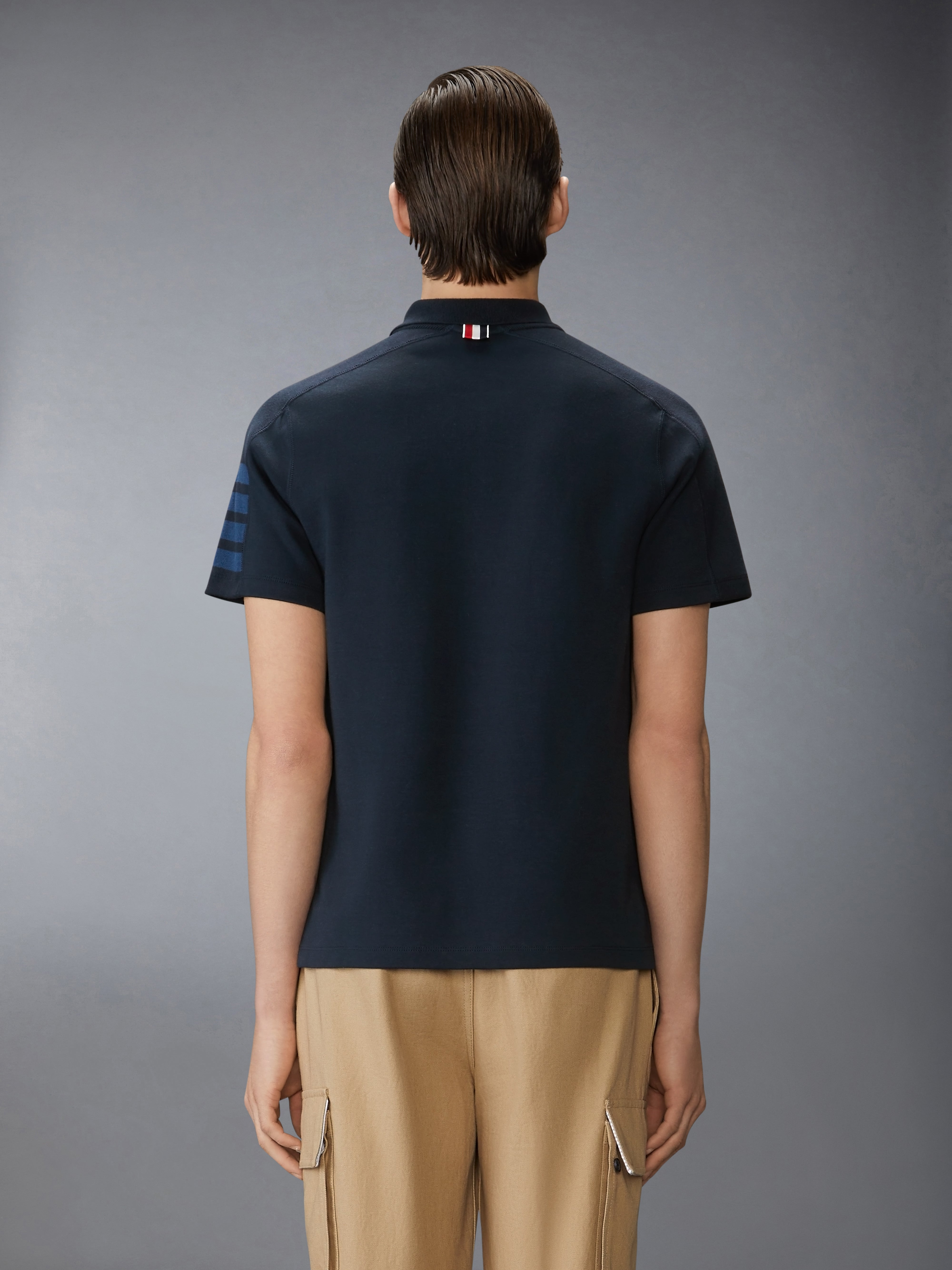 MILANO COTTON 4-BAR POLO - 3