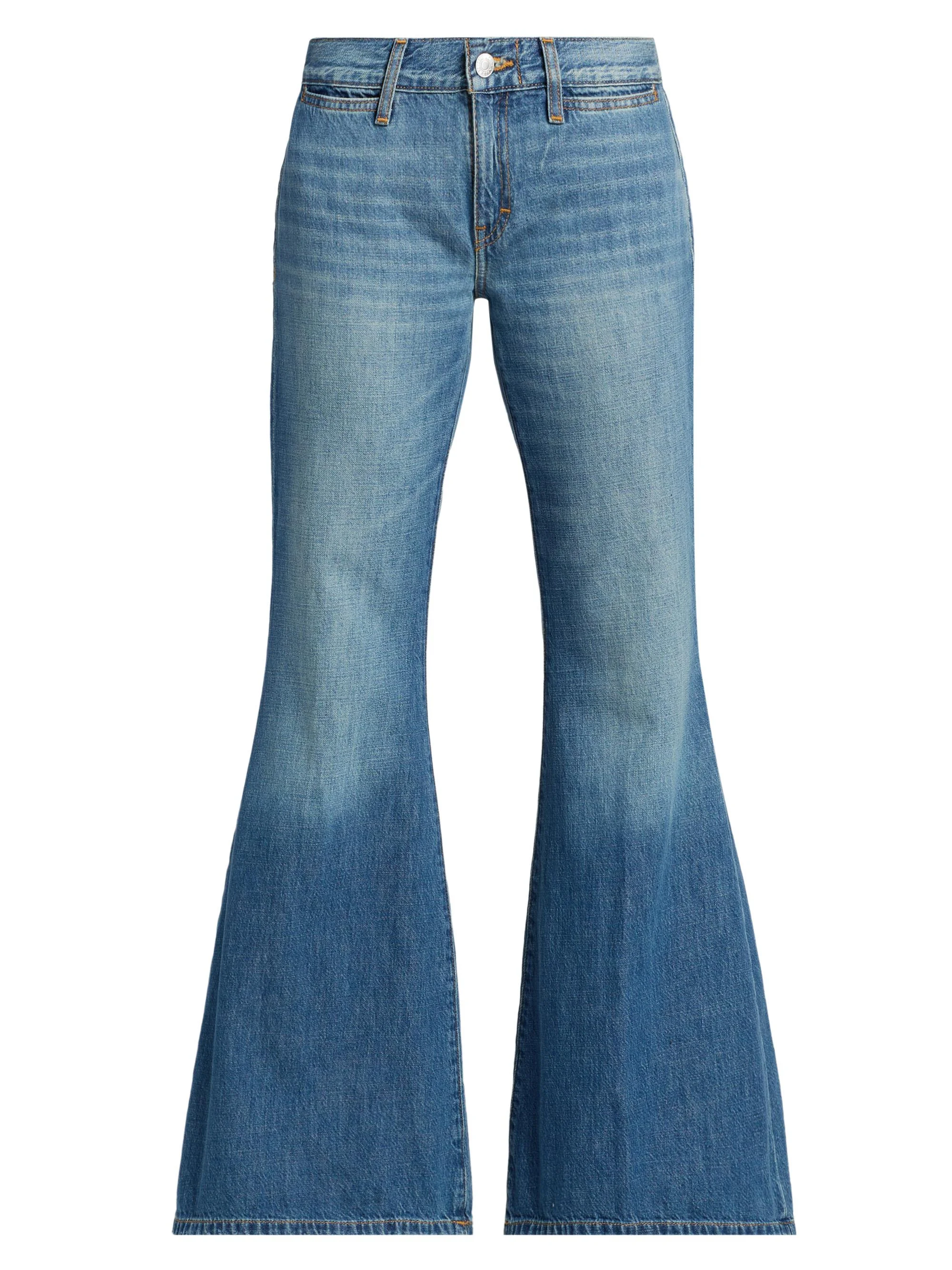 Women's The Janis Low-Rise Flare Jeans - Mendocino Indigo - 1