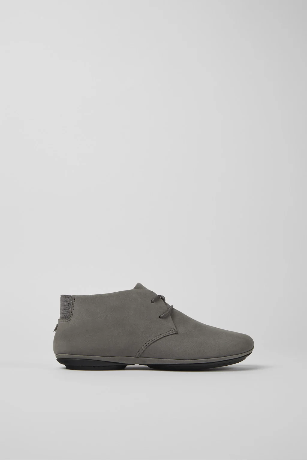 Right Gray nubuck shoes for women - 1