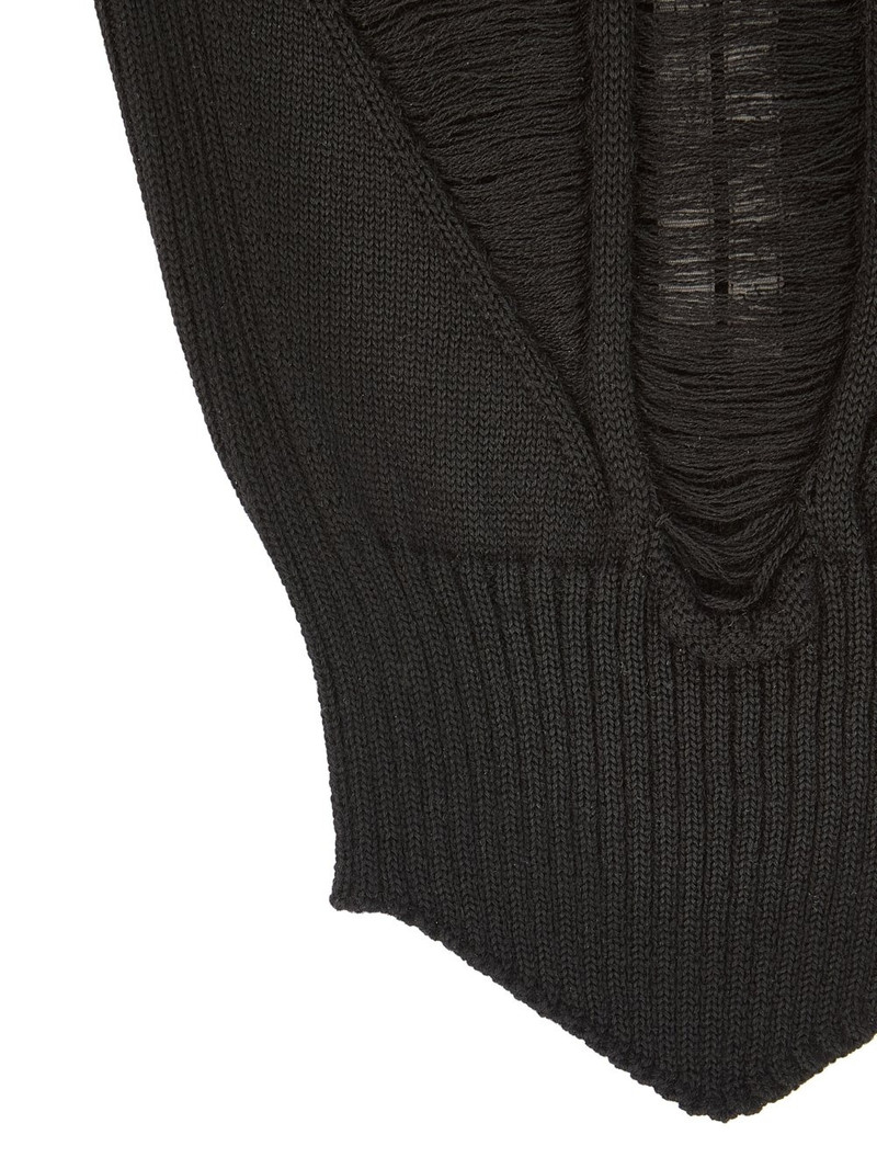 Distressed Wool Balaclava 4