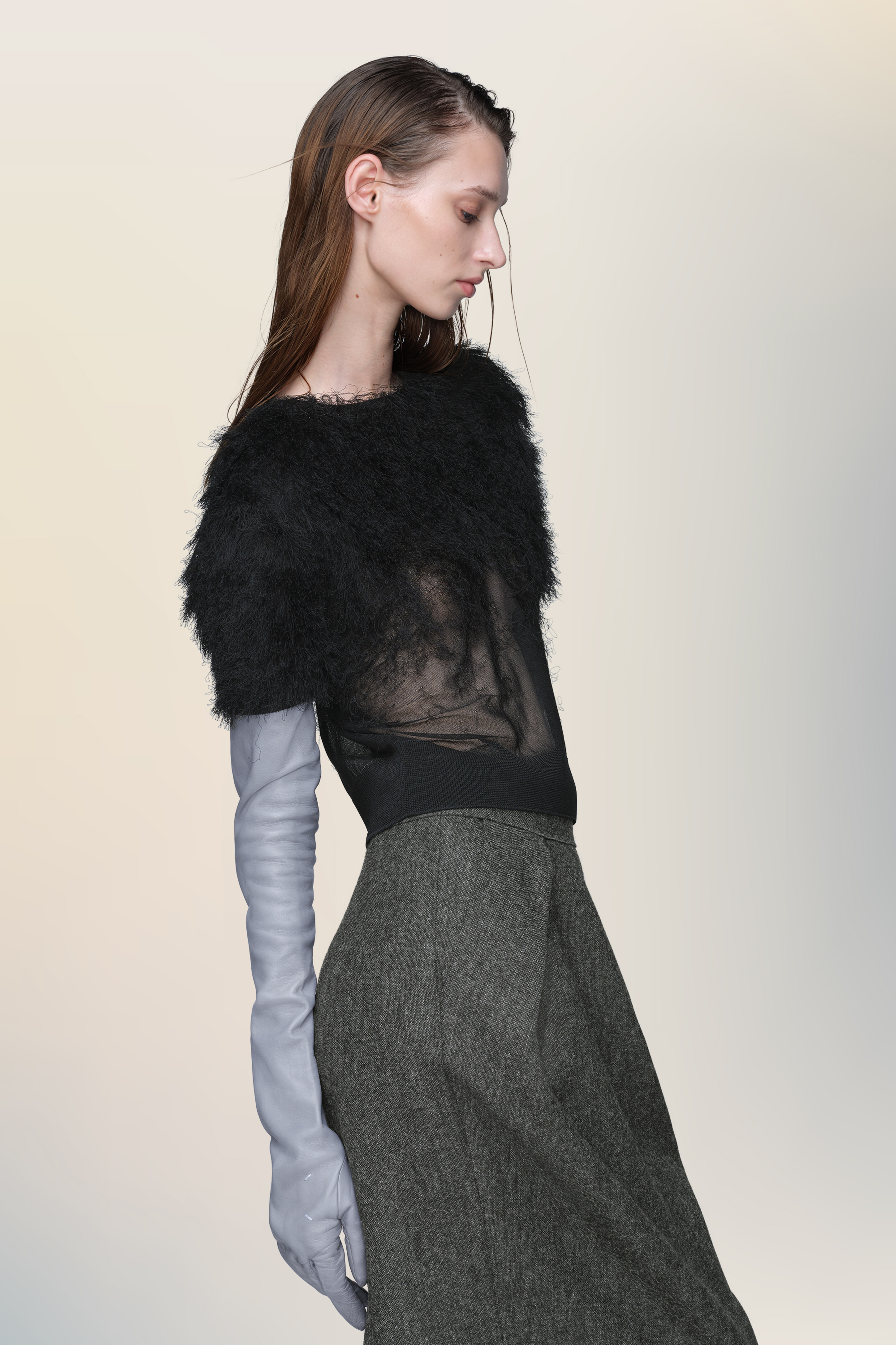 Retrograde silk knit top - 4