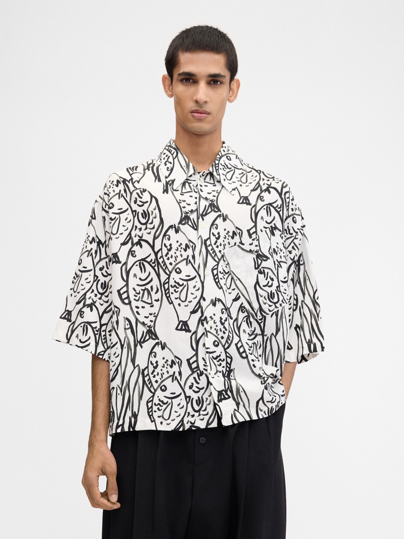 JACQUEMUS The Aloe shirt outlook