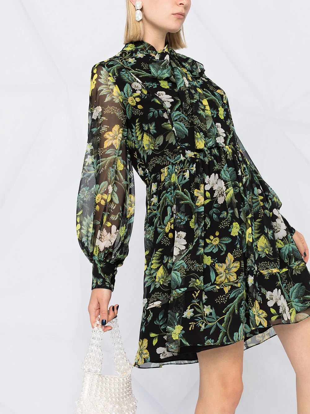 Remy Ashcombe Forest-print dress - 5