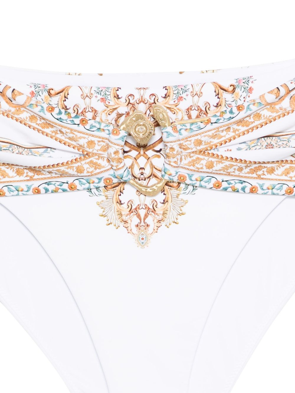embellished high-waist bikini bottom - 3