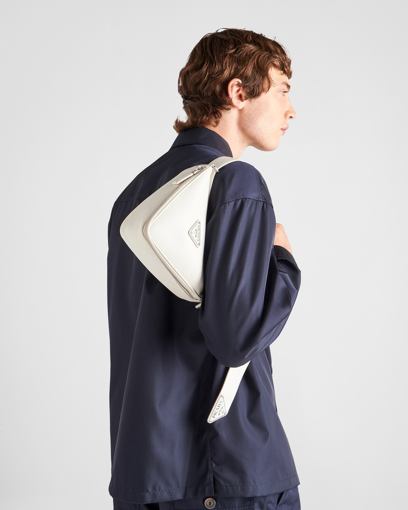 Prada Saffiano leather belt bag outlook