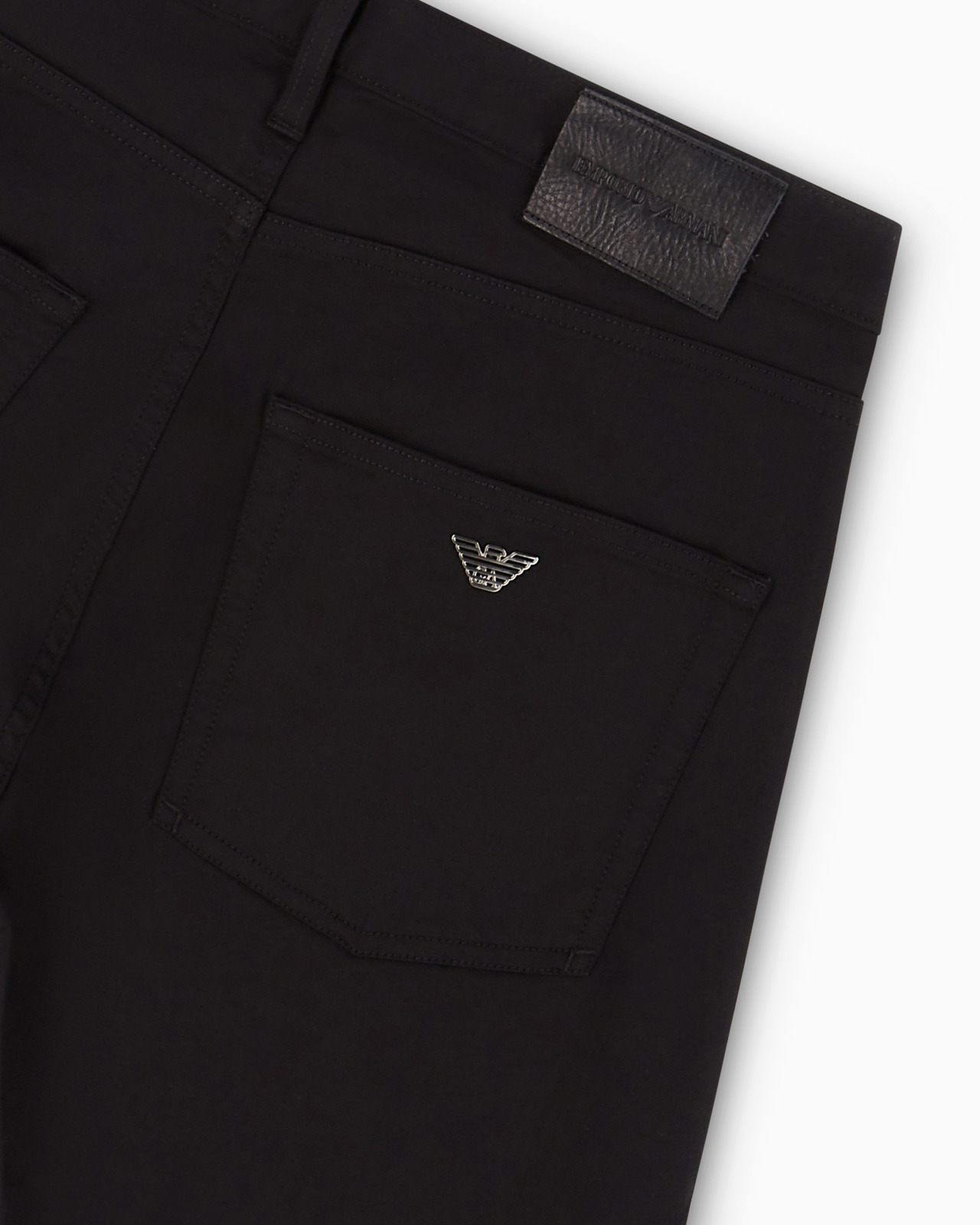 J45 Regular-fit, stretch-gabardine jeans - 7
